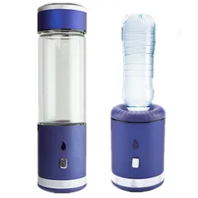 400ml SPE/PEM Hydrogen Rich Water Bottle Alkaline Hydrogen and Oxygen Separation Ionizer Generator Anti-Aging Rechargeable Cup 400ml SPE/PEM Hydrogen Rich Water Bottle Alkaline Hydrogen and Oxygen Separation Ionizer Generator Anti-Aging Rechargeable Cup