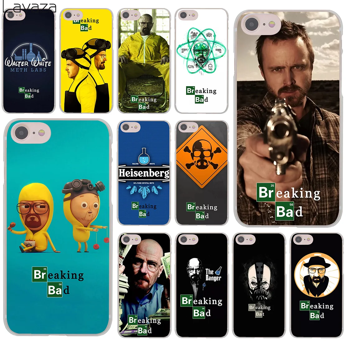 

Lavaza Breaking Bad heisenberg tv series 8Plus Hard Phone Cover Case for iPhone XR X 11 Pro XS Max 8 7 6 6S 5 5S SE 4S 4 10