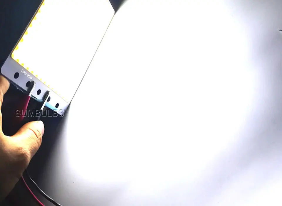 140mm 50W 12V cob led chip on board light lamp bulb (7)