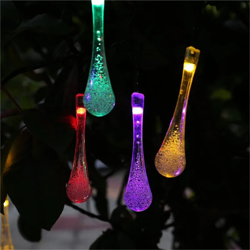 lederTEK  6m 30 LED 8 Modes Solar Christmas Lights (9)