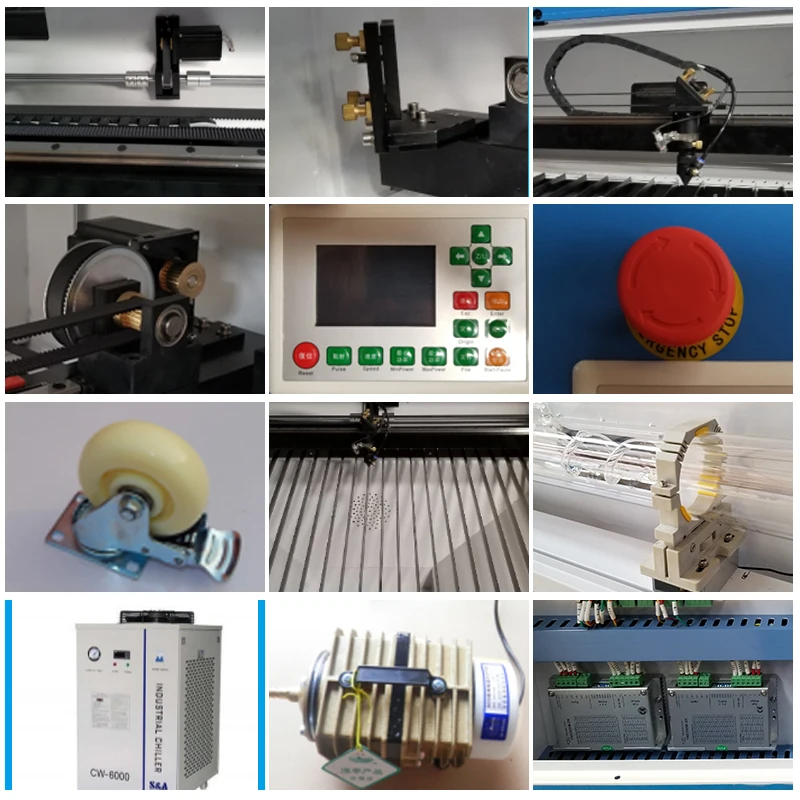 Горячая 50 Вт 60 Вт 80 Вт 100 Вт 4060 cnc лазерная гравировальная машина для неметаллических