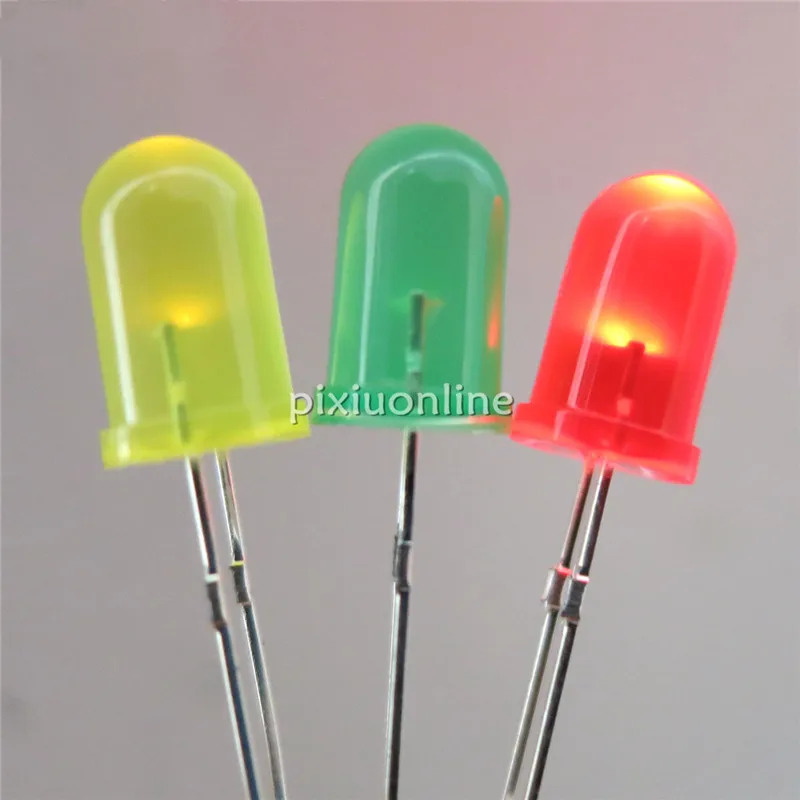 GREEN 5mm LED Pacco da 100