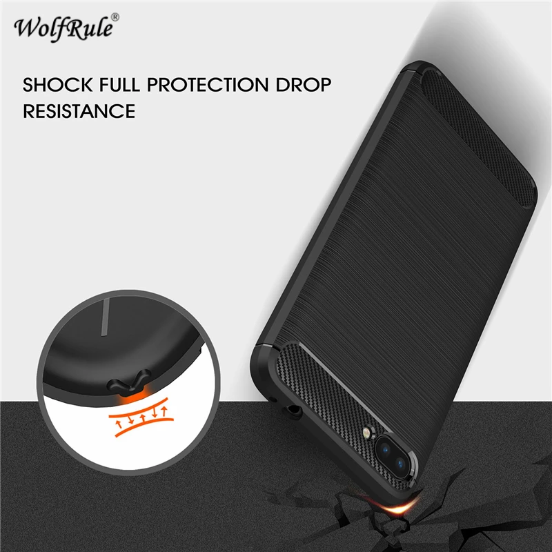 

Asus Zenfone 4 Max ZC554KL Case Asus ZC554KL Cover WolfRule Soft TPU Brushed Case For Asus Zenfone 4 Max Pro Plus ZC554KL Shell