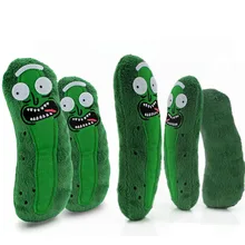 5pcs set Rick and Morty Animation Pickle Cucumber Rick Plush Movie TV Doll Toys Soft Pillow