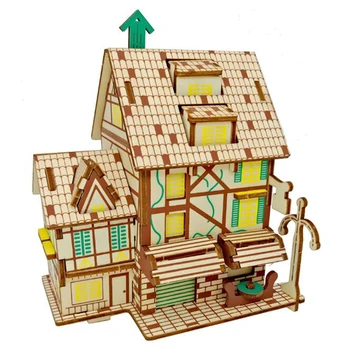 

2019 Funny Children DIY Handmade Toy Puzzle Children Assembled 3D Three-Dimensional Puzzle Developing Brain Game