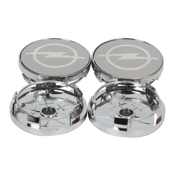 

4X 60mm Car Styling Accessories Emblem Wheel Hub Caps Center Cover For Opel Astra Mokka Insignia Zafira Corsa Tigra