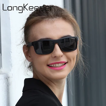 

LongKeeper 2018 New Arrival Polarized Sunglasses Men Sun Glasses Sport Women Brand Designer gafas De So Eyewear Accessories