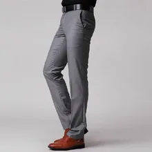 Мужской костюм брюки Модные мужские s деловые брюки для официального костюма Slim Fit дизайн мужские брюки на заказ