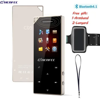 

Armband Touch Button Bluetooth 4.1 Metal MP3 Player And Build in Speaker with FM Radio and Recorder,Support 64GB Mirco SD Card