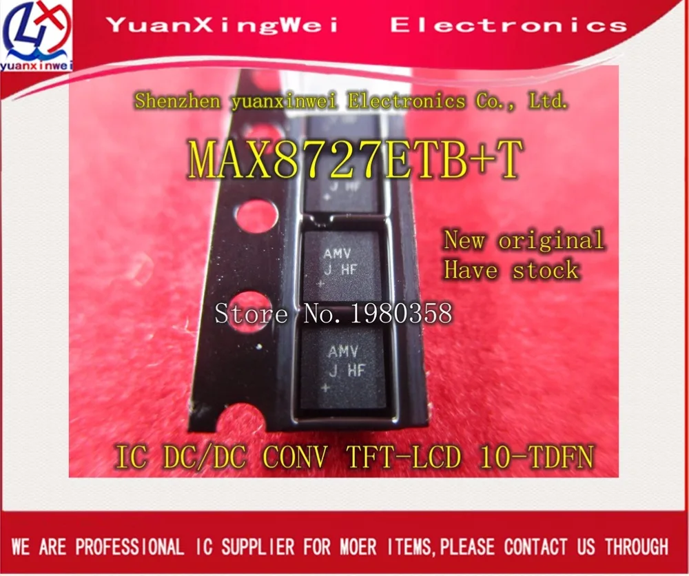 10PCS/LOT AMV MAX8727+T MAX8727ETB MAX8727 qfn | Электроника