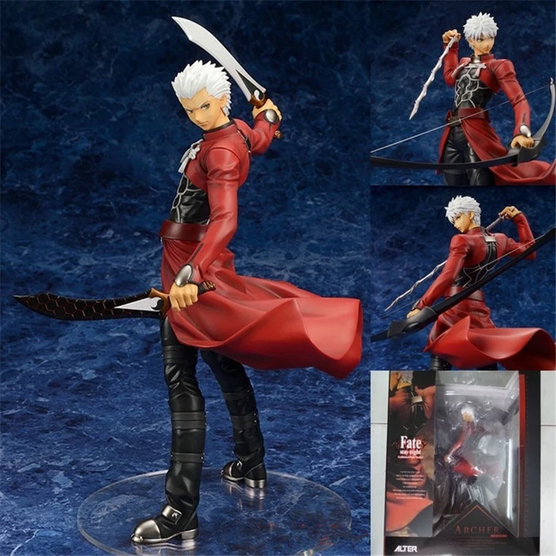 

[PCMOS] 2017 New Fate Stay Night Unlimited Blade Work Emiya Shirou Archer 1/8 PVC Figure No Box Free Shipping  5725-L