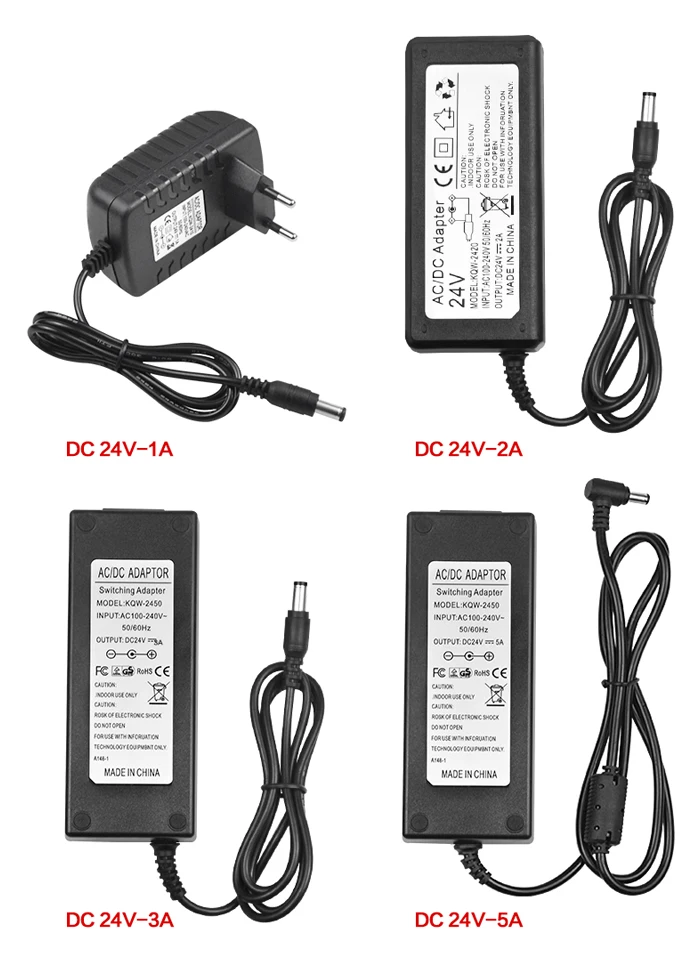 Универсальный 110-240V преобразователь переменного тока в постоянный, Мощность адаптер 5V 12V 1A 2A 3A Питание Зарядное устройство адаптер AC/DC преобразователь Универсальное зарядное USB устройство с 5,5 мм x 2,5 мм