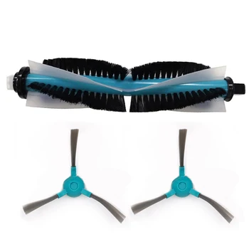 

HOT！-Roll Brush +Side Brush For Cecotec Conga 1390 1290 Vacuum Cleaner Accessories