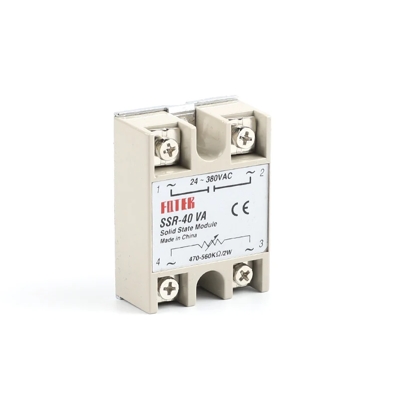 Реле сопротивления SSR 40VA Однофазное твердотельное реле 40VA|relay lens|relay 80arelay driver |