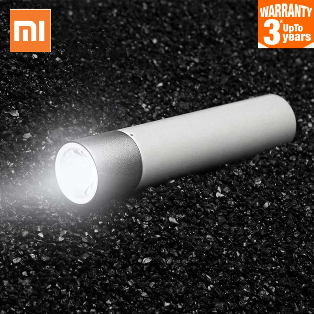 Xiaomi Portable Flashlight 11 Adjustable Modes USB Charging Port with Rotatable Lamp Head 3350mAh Lithium Battery Flash light | Бытовая