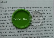 Free Shipping Mixed Order 1000 pcs/lot :  500 Pcs Flattened Both Side Colored Bottle caps+500 Clear Epoxy For Jewelry Craft