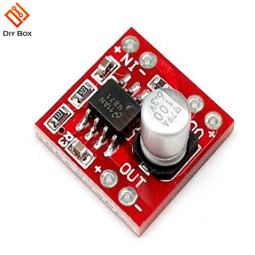 

DC 3 -5V 3W LM4871 Single Channel Mono Amplifier Board 3W Small Power Audio Amplifier Module