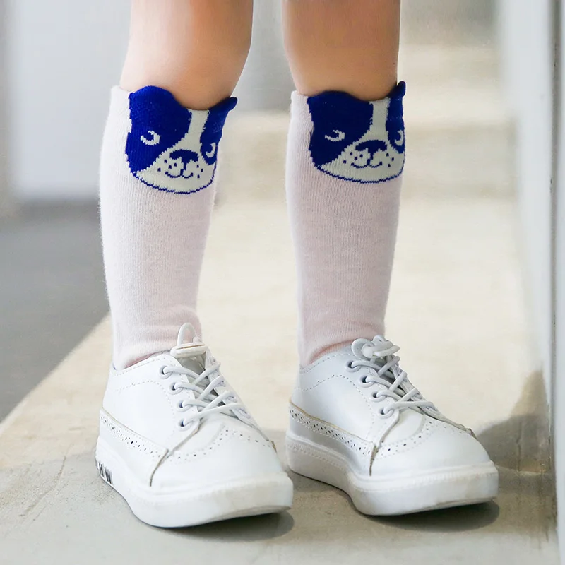 Детские милые носки хлопковые От 1 до 5 лет спортивные детские носки для малышей гольфы, 633-640