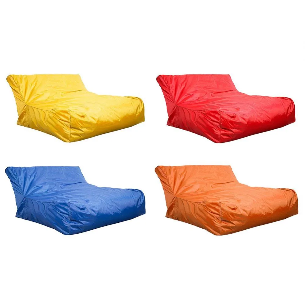 Swimming Pool Floating Bean Bag Cover Waterproof Reading Relaxing Soft Without Filler Beanbag