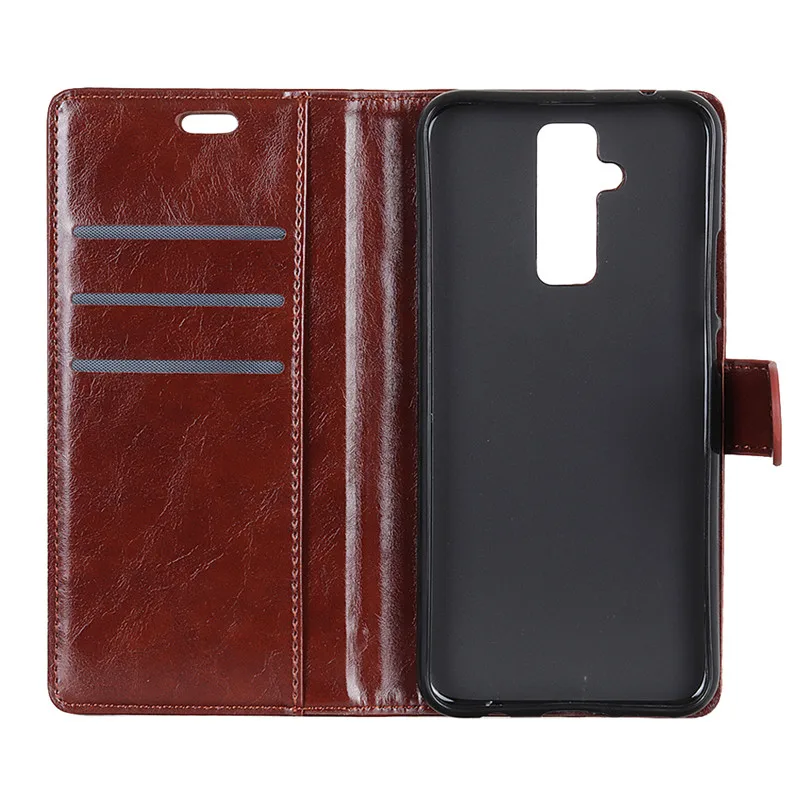 For Huawei Mate20Lite Case Leather Crazy Horse Pattern Phone Bags Cover Case For Huawei Mate20 Lite Flip Cases Retro Card Wallet (6)