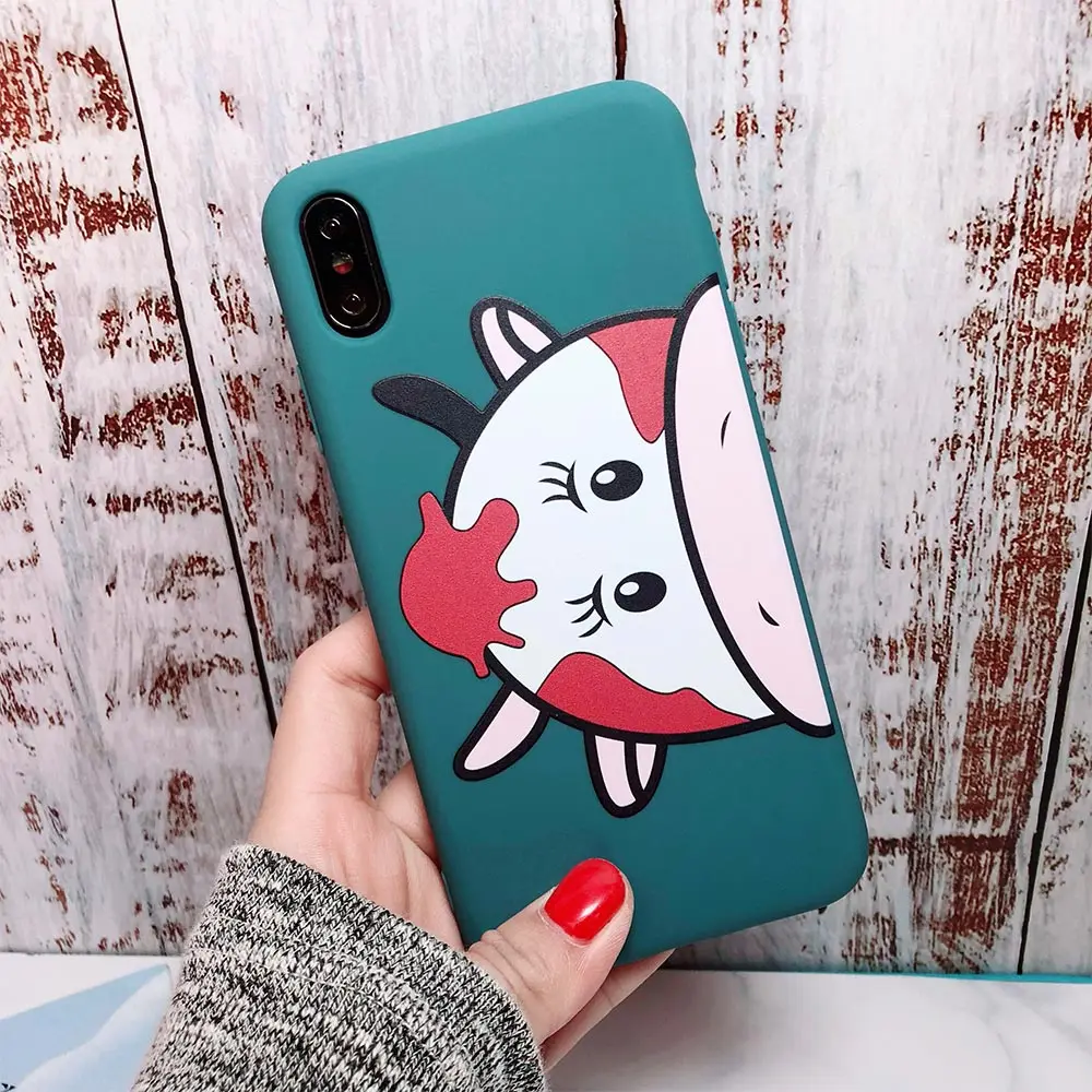 KISSCASE мультфильм Свинья Мода Телефон чехол для iPhone 7 8 6 6S Plus X XR XS Max Мягкие