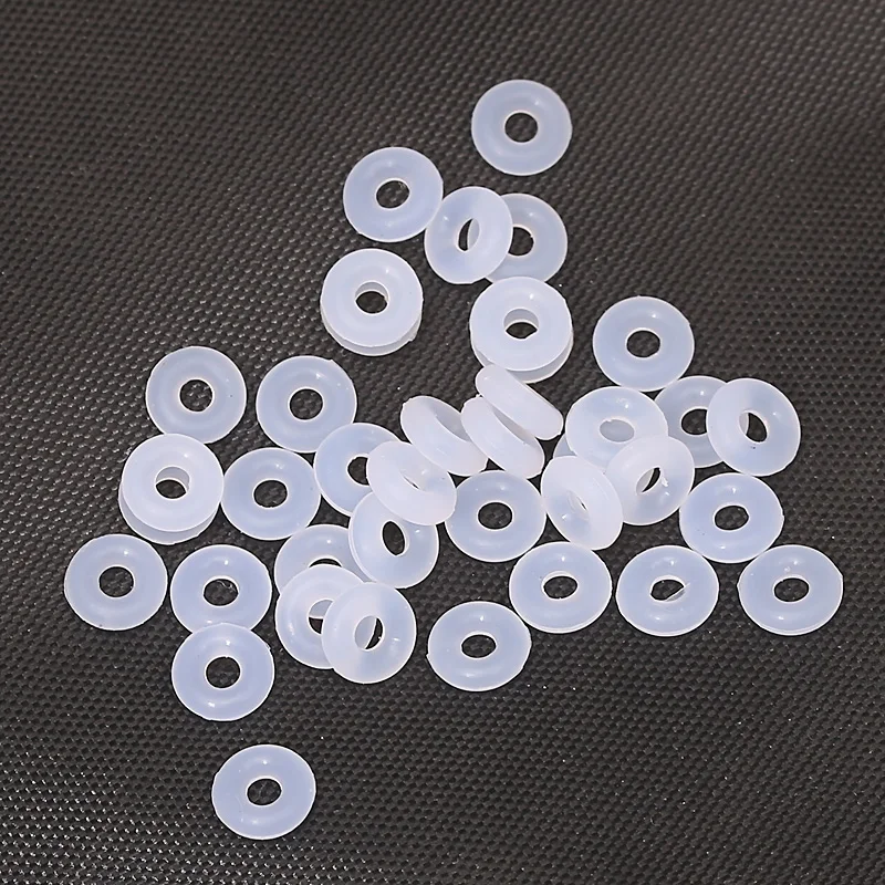 

Boosbiy Free Shipping 20pcs White Rubber Clip Charms Safety Stopper Bead Fits European Style Brand Charm Bracelets & Necklaces
