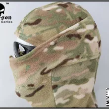 EMERSON флисовая грелка Hood CS военный Wargame face охотничьи шапки Multicam EM6631MC