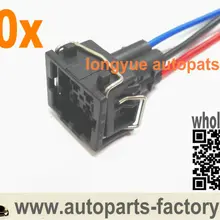 Longyue 10 шт. разъем свинья хвост датчик температуры воды A/C аксессуары для Volkswagen Seat Audi 357 919 501 A 8"