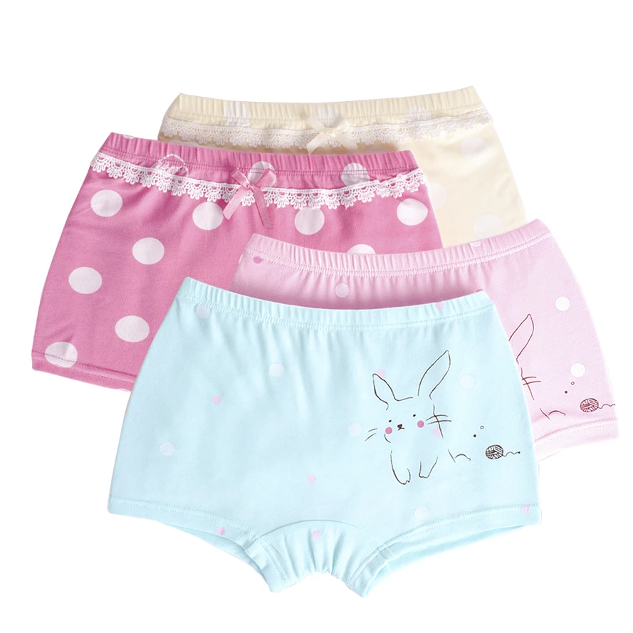 Buy 2 pcs/lot Cute Cartoon Kids Girls Panties Children