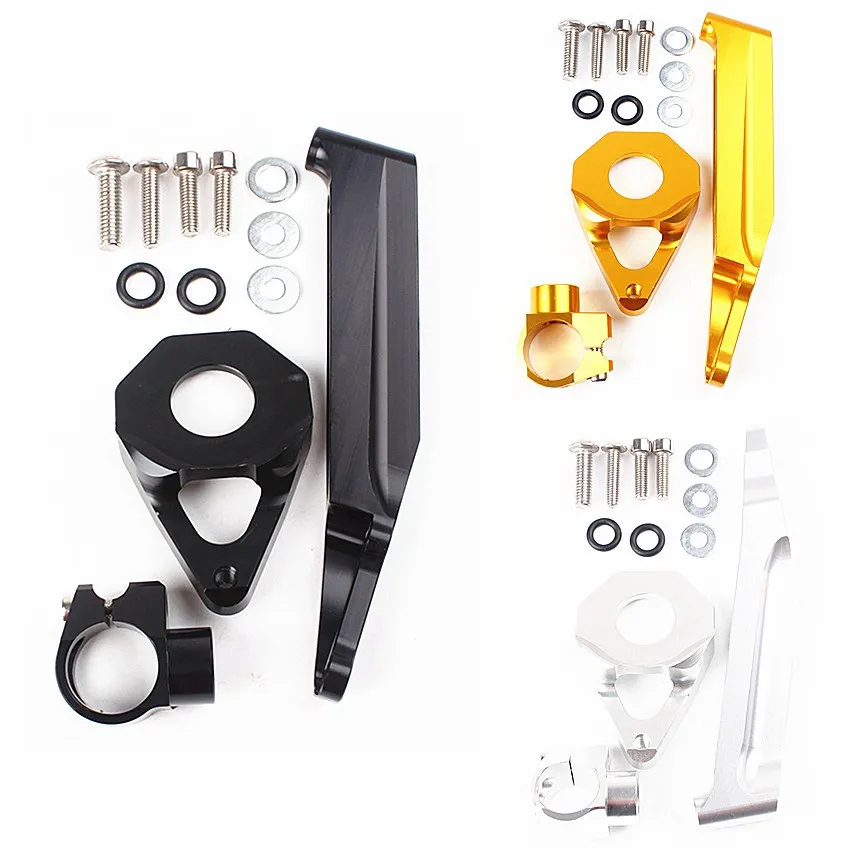 CNC Steering Damper Stabilizer Bracket Mount Kit for Honda CBR600RR F5
