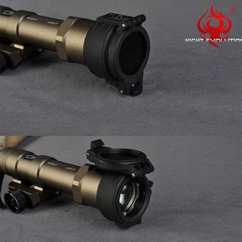 Arma de Luz Softair com Filtro Elemento Airsoft Lanterna Tática Suerefir M600 ir Ajuste Surefir M300 Arma Luz Filtro