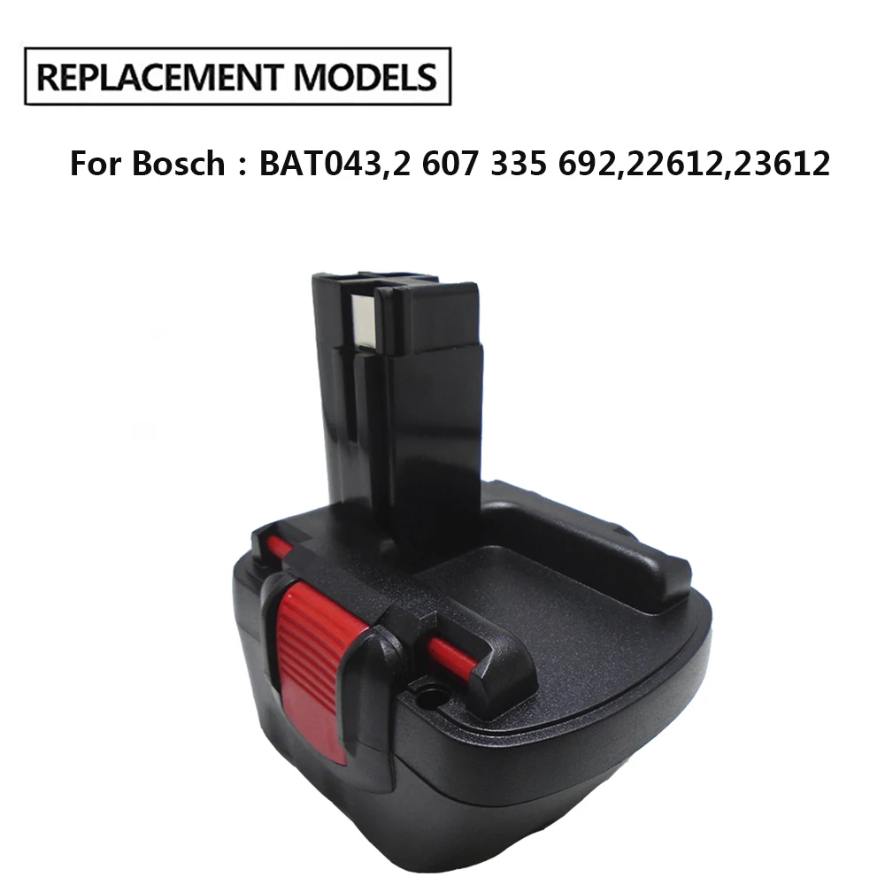 Для Bosch 12 V li-ion 3000 мАч BAT043 Перезаряжаемые Батарея для GSR 12 VE-2, GSB 12 VE-2, PSB 12 VE-2, BAT045, BTA120, 2607335430