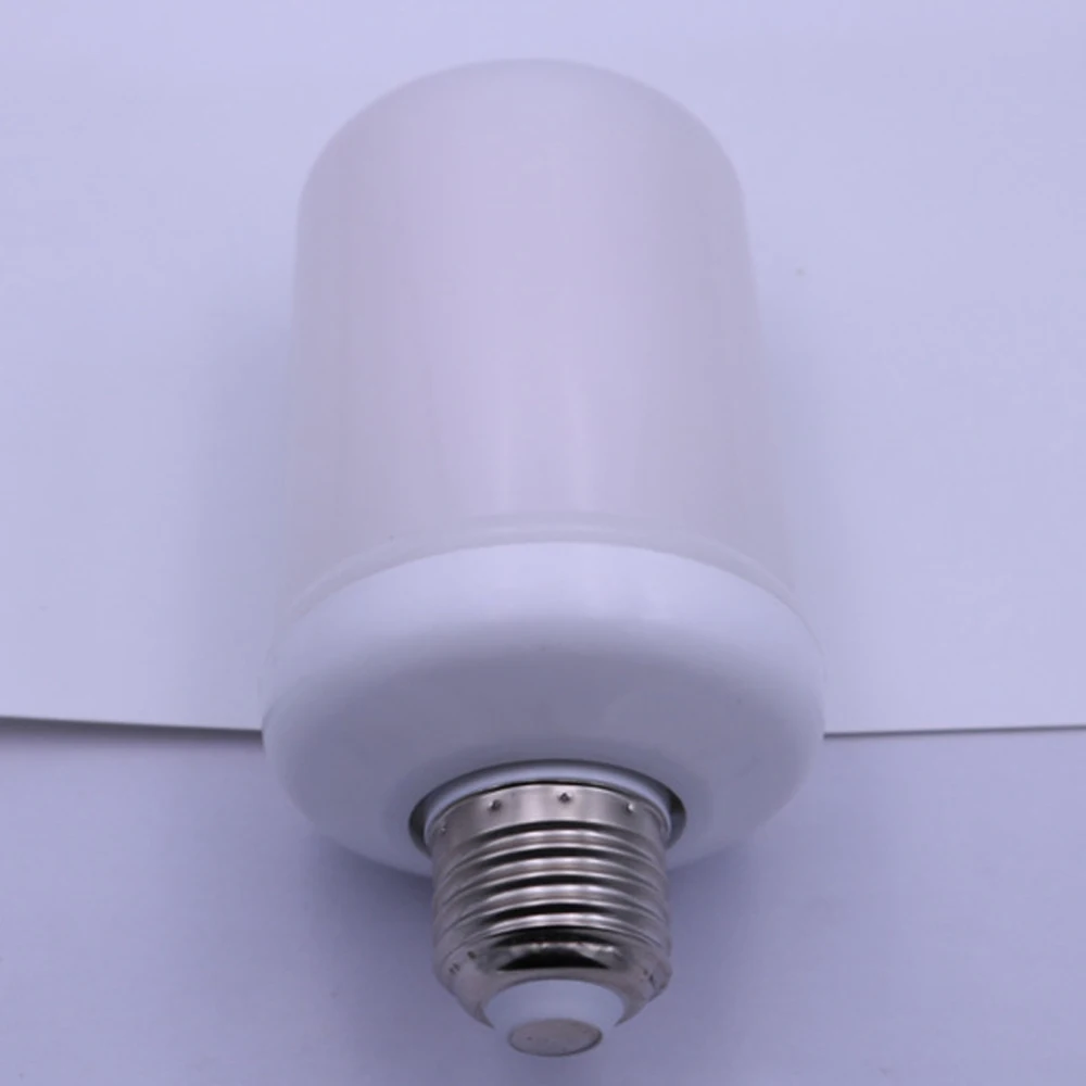 4 режима светодиодный светильник с эффектом мерцания пламени E27 светодиодный светильник 3W