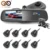 Sinairyu 5 “Cámara del coche DVR de Doble Lente de Espejo Retrovisor Grabadora de Vídeo 1080 P Automóvil DVR Espejo con Delantero/Trasero 8 Aparcamiento sensor