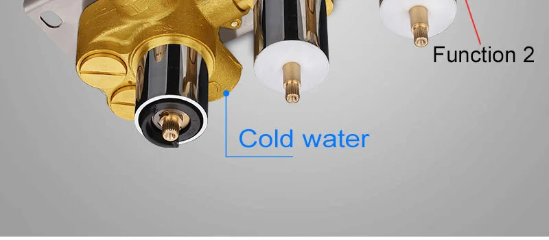 DCAN 2 mixers Max Flow 70L Thermostatic Mixer Valve Wall Mount Shower Diverter For Conceal Shower Faucet Bathroom Accessories (15)