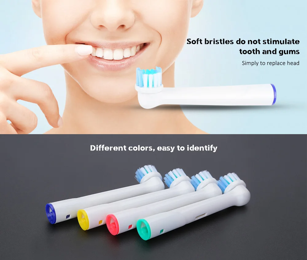 20pcs Electric Neutral Vitality Replacement Health Care Brush Heads