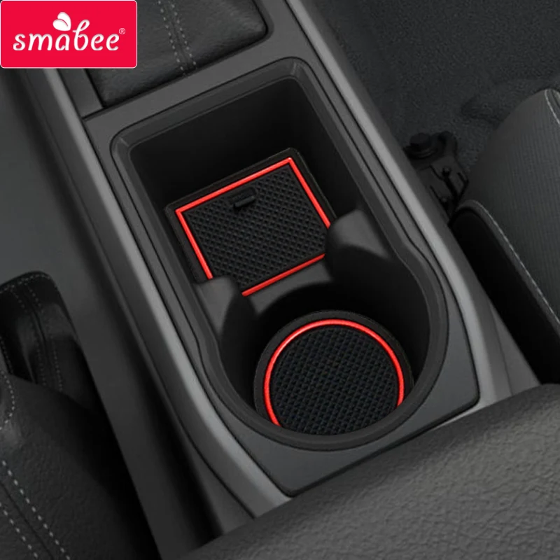 Нескользящий коврик Smabee для Toyota Tacoma 2016 2017 2018 2019 аксессуары интерьера Резиновые