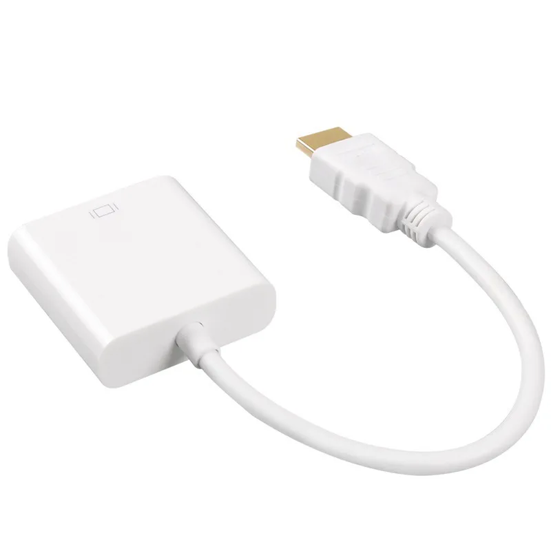 Новый адаптер HDMI в VGA кабель конвертер с поддержкой 1080P для ПК HD ТВ XBOX PS3 PS4