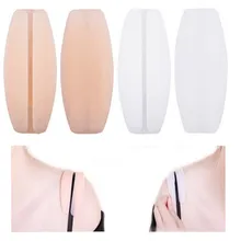 2 шт./пара Для женщин силиконовой мягкой текстуры Нескользящие подплечники бретельки бюстгальтера подушки держатель для облегчения боли Высокое качество Мода