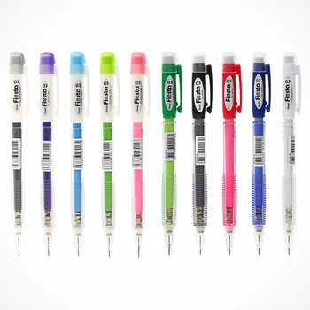 

Pentel FIESTA AX-105 Mechanical Pencils 0.5mm Colored Transparent Resin Pen Tail With Eraser School Writing Supplies 1 Piece