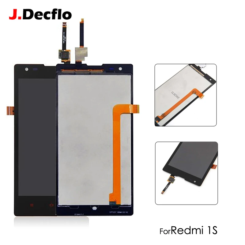 

LCD Display For XIAOMI Redmi 1S Touch Screen Digitizer without Frame Full Assembly Replacement Parts 4.7 inch AAA Quality