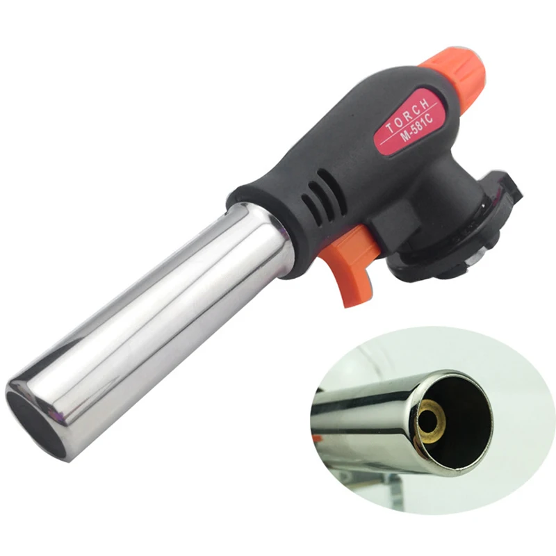 New Sale Butane gas nozzle direct injection fire head high temperature cassette spray head outdoor barbecue fire equipment out