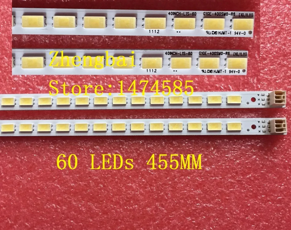 10 шт./лот светодиодный подсветка полосы для SSL400 0E2B 40 вниз LJ64 03029A 03567A LTA400HM13 LTA400HM01