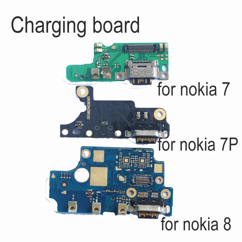 

Original For Nokia 7 plus 7p 8 USB Charging Charger Port Dock Connector PCB Board Ribbon Flex Cable