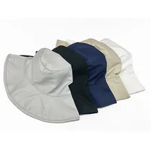 Шляпы для женщин Панама в стиле унисекс женская Портативная Складная плоская одноцветная Солнцезащитная шляпа