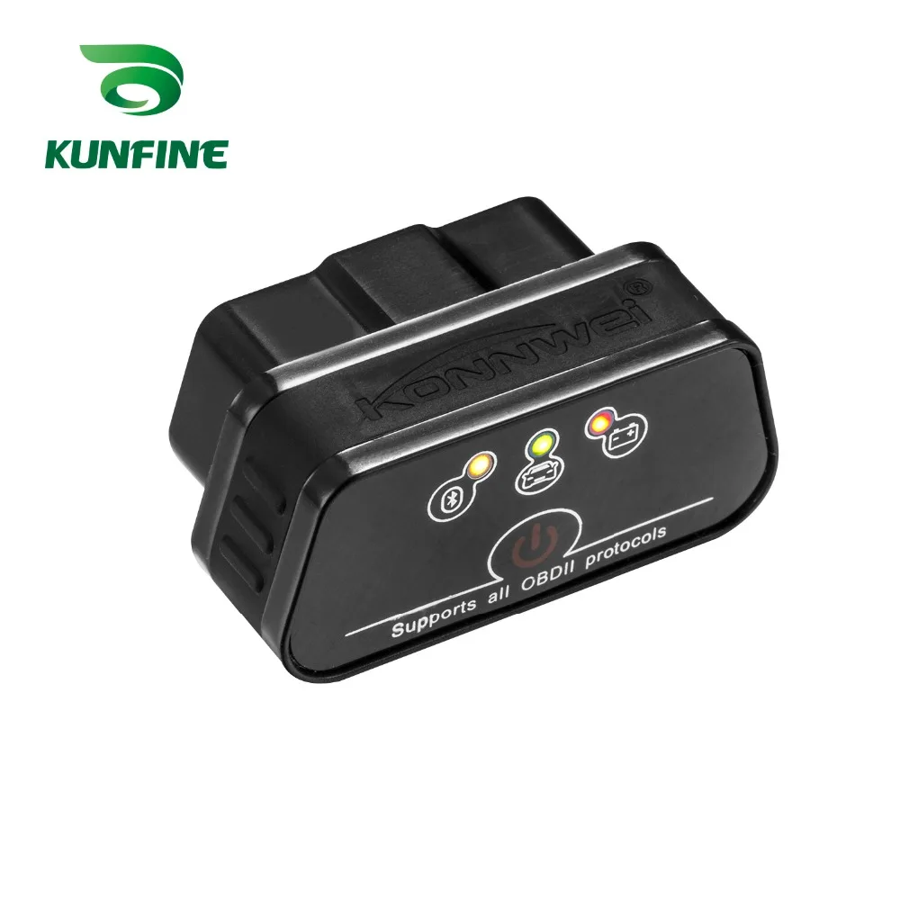 Диагностический сканер кодов KW901 ELM327 Bluetooth 3 0 ODB2 II считыватель 5 цветов на выбор