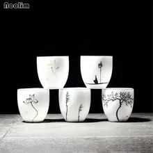 NOOLIM керамический чайный набор кунг-фу Цзиндэчжэнь керамическая чайная чашка Изысканная высокая термостойкость ручная роспись Пуэр чайная чашка