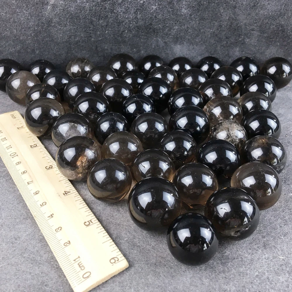 smokey quartz sphere crystal ball (6)