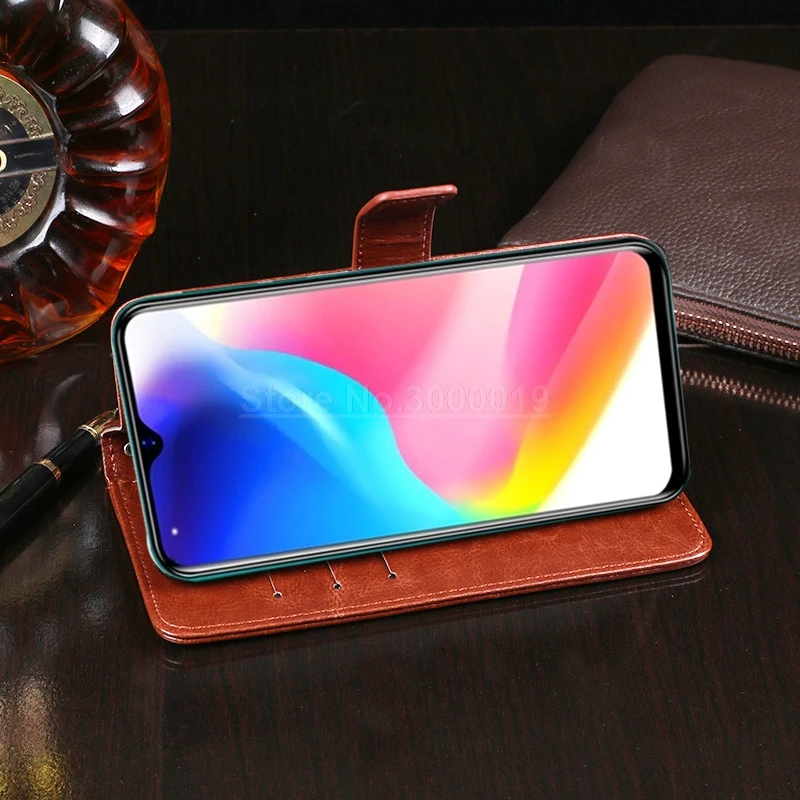 Чехол Blackview A60 чехол A80 Pro с магнитной застежкой кожаный подставкой для телефона