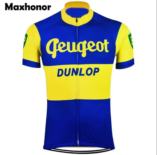 Aliexpress.com : Buy 2018 mens cycling jersey retro yellow jersey road ...